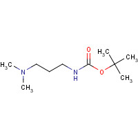 216659-47-1 tert-butyl N-[3-(dimethylamino)propyl]carbamate chemical structure