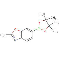 1408089-23-5 2-methyl-6-(4,4,5,5-tetramethyl-1,3,2-dioxaborolan-2-yl)-1,3-benzoxazole chemical structure