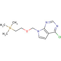 941685-26-3 2-[(4-chloropyrrolo[2,3-d]pyrimidin-7-yl)methoxy]ethyl-trimethylsilane chemical structure