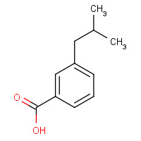 565450-43-3 3-(2-methylpropyl)benzoic acid chemical structure