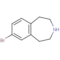 740842-86-8 7-bromo-2,3,4,5-tetrahydro-1H-3-benzazepine chemical structure