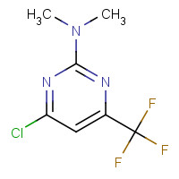 915924-97-9 4-chloro-N,N-dimethyl-6-(trifluoromethyl)pyrimidin-2-amine chemical structure