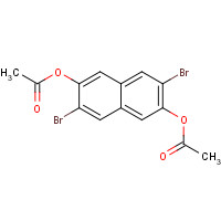 1352544-12-7 (6-acetyloxy-3,7-dibromonaphthalen-2-yl) acetate chemical structure
