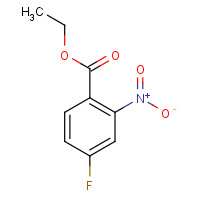 1072207-10-3 ethyl 4-fluoro-2-nitrobenzoate chemical structure