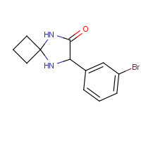 1272755-87-9 6-(3-bromophenyl)-5,8-diazaspiro[3.4]octan-7-one chemical structure