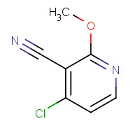 1008451-56-6 4-chloro-2-methoxypyridine-3-carbonitrile chemical structure