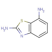 100958-73-4 1,3-benzothiazole-2,7-diamine chemical structure