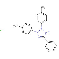 104497-77-0 2,3-bis(4-methylphenyl)-5-phenyl-1H-tetrazol-1-ium;chloride chemical structure