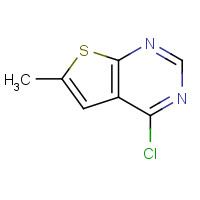 106691-21-8 4-chloro-6-methylthieno[2,3-d]pyrimidine chemical structure