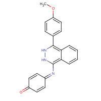 364600-57-7 4-[[4-(4-methoxyphenyl)-2,3-dihydrophthalazin-1-yl]imino]cyclohexa-2,5-dien-1-one chemical structure
