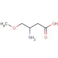 824424-72-8 3-amino-4-methoxybutanoic acid chemical structure