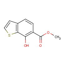 1000773-57-8 methyl 7-hydroxy-1-benzothiophene-6-carboxylate chemical structure