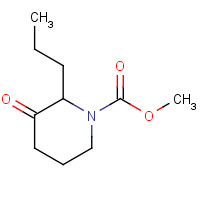 1000895-01-1 methyl 3-oxo-2-propylpiperidine-1-carboxylate chemical structure