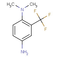 54672-12-7 1-N,1-N-dimethyl-2-(trifluoromethyl)benzene-1,4-diamine chemical structure