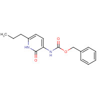 187164-03-0 benzyl N-(2-oxo-6-propyl-1H-pyridin-3-yl)carbamate chemical structure