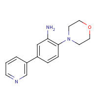 1259438-93-1 2-morpholin-4-yl-5-pyridin-3-ylaniline chemical structure