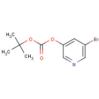 1087659-21-9 (5-bromopyridin-3-yl) tert-butyl carbonate chemical structure