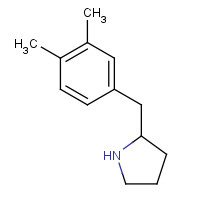 1017202-10-6 2-[(3,4-dimethylphenyl)methyl]pyrrolidine chemical structure