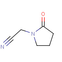 57275-83-9 2-(2-oxopyrrolidin-1-yl)acetonitrile chemical structure