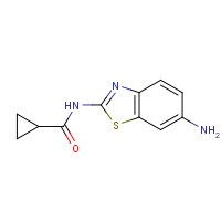 953890-33-0 N-(6-amino-1,3-benzothiazol-2-yl)cyclopropanecarboxamide chemical structure
