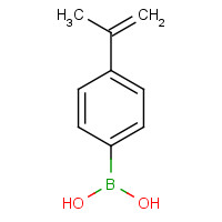 6962-76-1 (4-prop-1-en-2-ylphenyl)boronic acid chemical structure