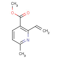 1228430-80-5 methyl 2-ethenyl-6-methylpyridine-3-carboxylate chemical structure