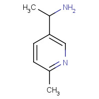 92295-43-7 1-(6-methylpyridin-3-yl)ethanamine chemical structure