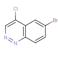 68211-15-4 6-bromo-4-chlorocinnoline chemical structure