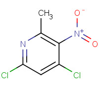 282102-05-0 4,6-dichloro-2-methyl-3-nitropyridine chemical structure