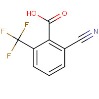 1227503-01-6 2-cyano-6-(trifluoromethyl)benzoic acid chemical structure