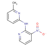 61963-87-9 6-methyl-N-(3-nitropyridin-2-yl)pyridin-2-amine chemical structure