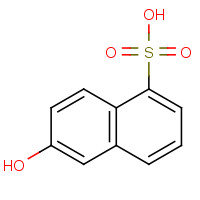 20386-27-0 6-hydroxynaphthalene-1-sulfonic acid chemical structure