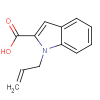 155193-48-9 1-prop-2-enylindole-2-carboxylic acid chemical structure