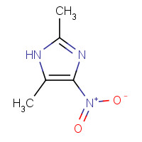 49780-25-8 2,5-dimethyl-4-nitro-1H-imidazole chemical structure