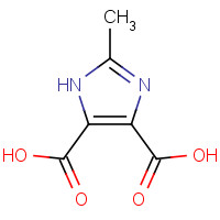 5313-35-9 2-methyl-1H-imidazole-4,5-dicarboxylic acid chemical structure