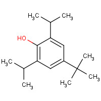 57354-65-1 4-tert-butyl-2,6-di(propan-2-yl)phenol chemical structure