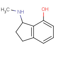 479205-59-9 3-(methylamino)-2,3-dihydro-1H-inden-4-ol chemical structure