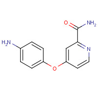 284462-80-2 4-(4-aminophenoxy)pyridine-2-carboxamide chemical structure
