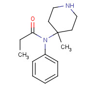 303983-37-1 N-(4-methylpiperidin-4-yl)-N-phenylpropanamide chemical structure