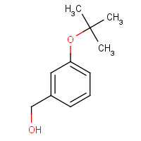 64859-35-4 [3-[(2-methylpropan-2-yl)oxy]phenyl]methanol chemical structure