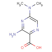 4896-37-1 3-amino-5-(dimethylamino)pyrazine-2-carboxylic acid chemical structure