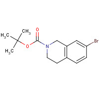 258515-65-0 tert-butyl 7-bromo-3,4-dihydro-1H-isoquinoline-2-carboxylate chemical structure