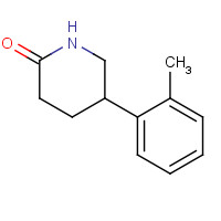 41216-04-0 5-(2-methylphenyl)piperidin-2-one chemical structure