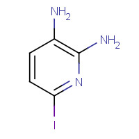 351447-14-8 6-iodopyridine-2,3-diamine chemical structure