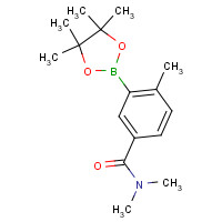 960308-92-3 N,N,4-trimethyl-3-(4,4,5,5-tetramethyl-1,3,2-dioxaborolan-2-yl)benzamide chemical structure