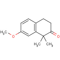 1865-83-4 7-methoxy-1,1-dimethyl-3,4-dihydronaphthalen-2-one chemical structure