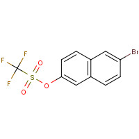 151600-02-1 (6-bromonaphthalen-2-yl) trifluoromethanesulfonate chemical structure