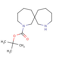 1160246-81-0 tert-butyl 2,9-diazaspiro[6.6]tridecane-2-carboxylate chemical structure