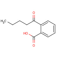 550-37-8 2-pentanoylbenzoic acid chemical structure