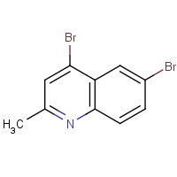 1070879-53-6 4,6-dibromo-2-methylquinoline chemical structure